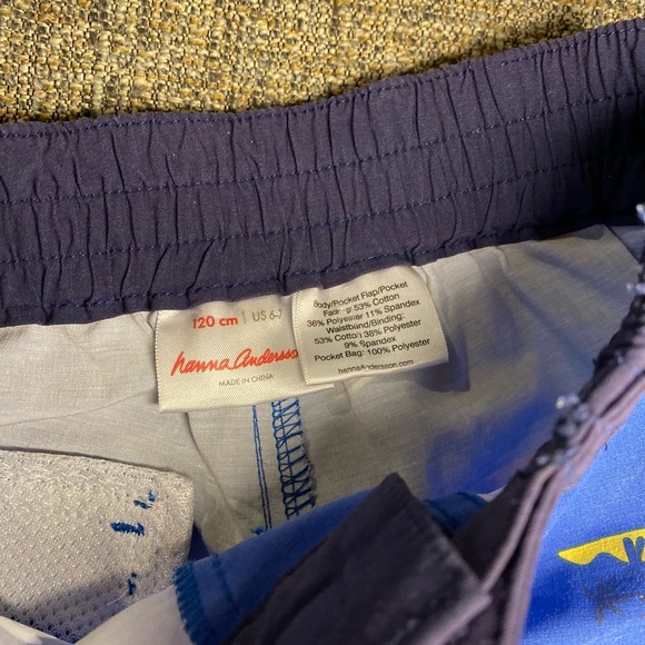 Hanna Andersson Surf Swim Board Shirts Size 6-7 - Picture 3 of 4